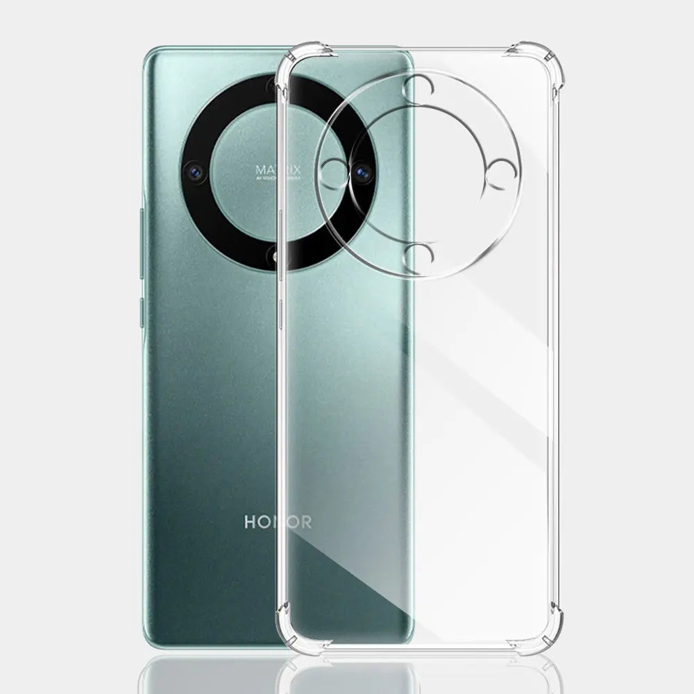 Deksel til Honor X9a, Techsuit, Støtsikker Klar, Transparent