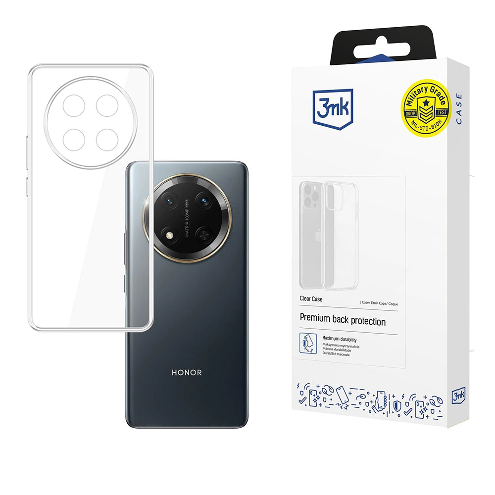 Deksel for Honor X9c / Magic7 Lite, 3MK, Klar, Transparent