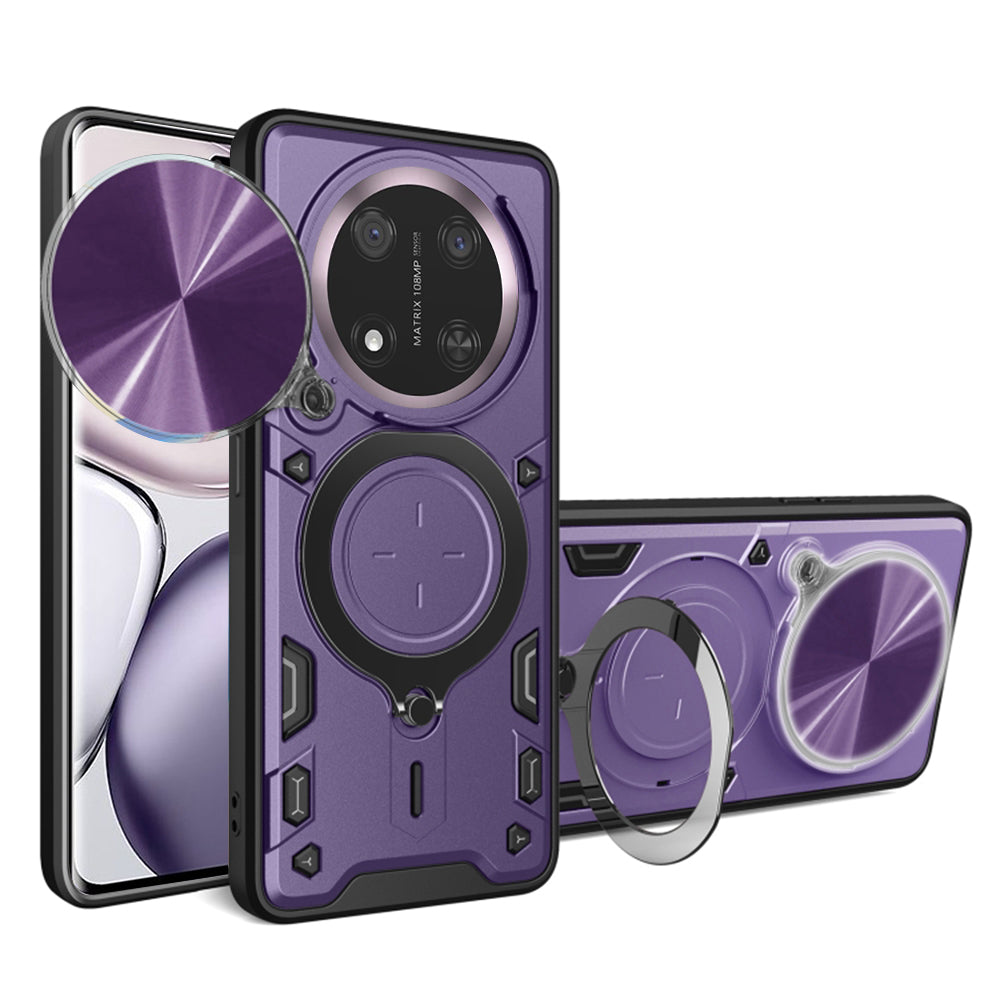 Deksel for Honor X9c / Magic7 Lite, Techsuit, CamGuard Pro, Lilla