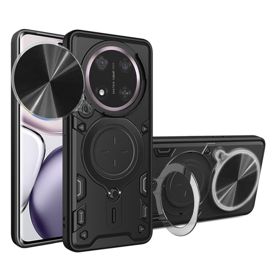 Deksel for Honor X9c / Magic7 Lite, Techsuit, CamGuard Pro, Svart