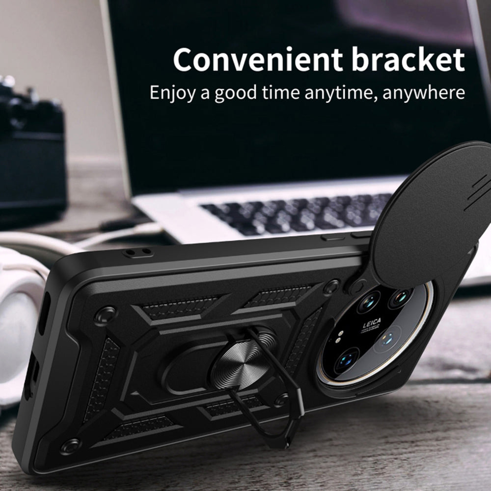 Deksel til Honor X9c / Magic7 Lite, Techsuit, CamShield, Svart
