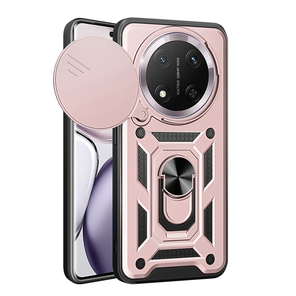 Deksel til Honor X9c / Magic7 Lite, Techsuit, CamShield, Rosa