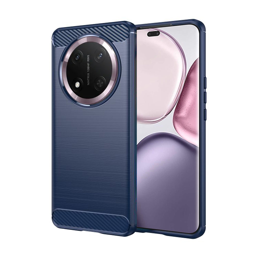 Deksel til Honor X9c / Magic7 Lite, Techsuit, Karbon, Blå