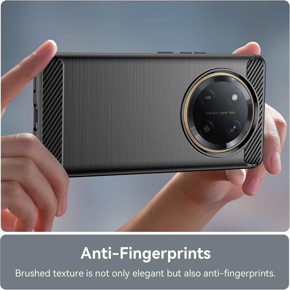 Deksel til Honor X9c / Magic7 Lite, Techsuit, Karbon, Blå