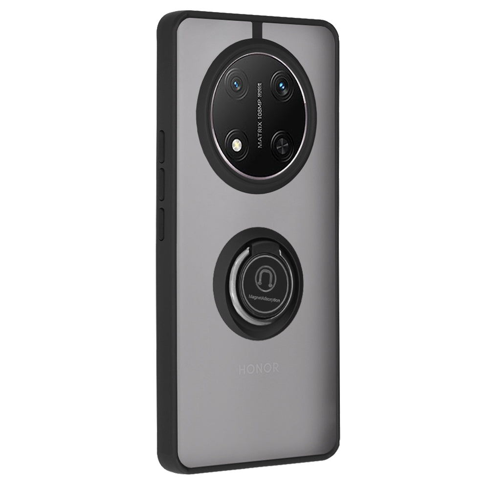 Deksel for Honor X9c / Magic7 Lite, Techsuit, Glinth, Svart