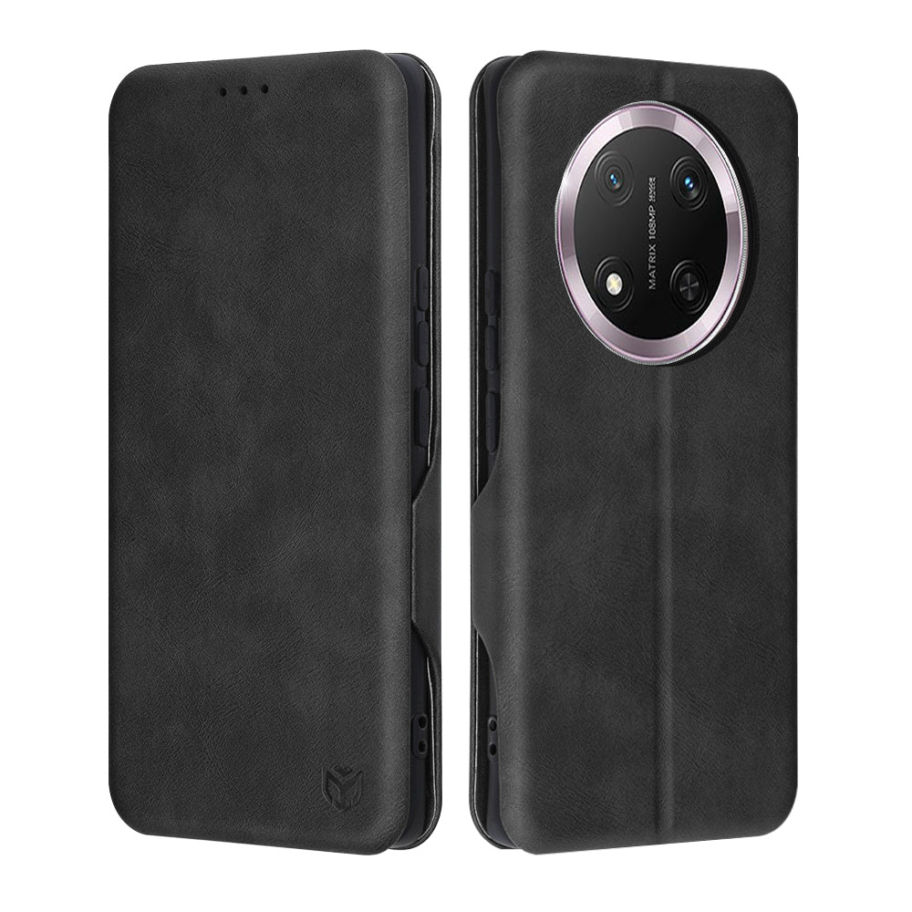 Deksel for Honor X9c / Magic7 Lite, Techsuit, Safe Wallet Plus, Svart