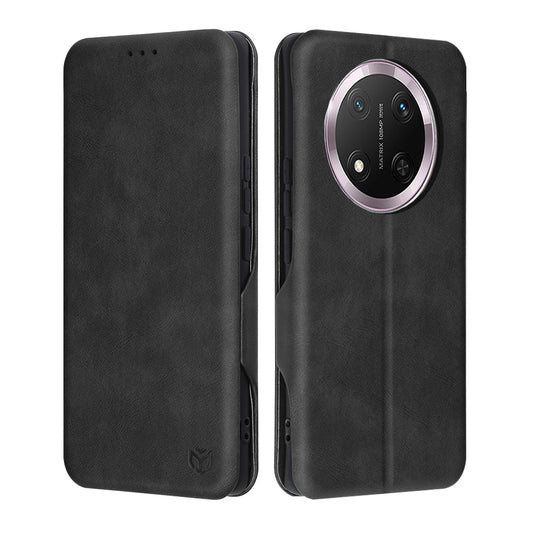 Deksel for Honor X9c / Magic7 Lite, Techsuit, Safe Wallet Plus, Svart