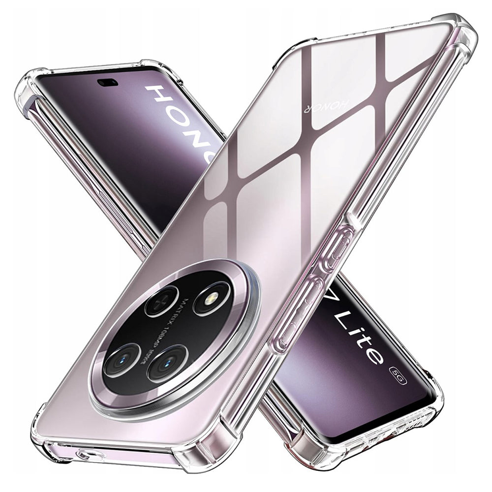 Deksel til Honor X9c / Magic7 Lite, Techsuit, Støtsikker Klar, Transparent