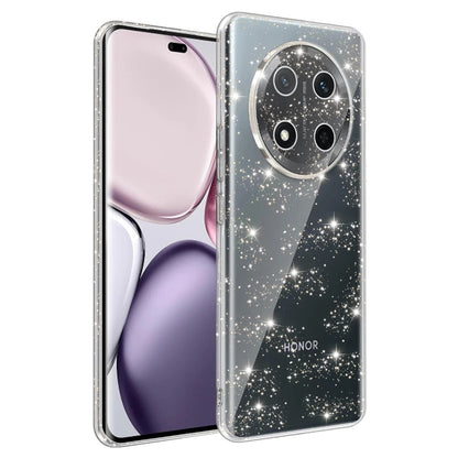 Deksel for Honor X9c / Magic7 Lite, Techsuit, SparkleSkin, Transparent