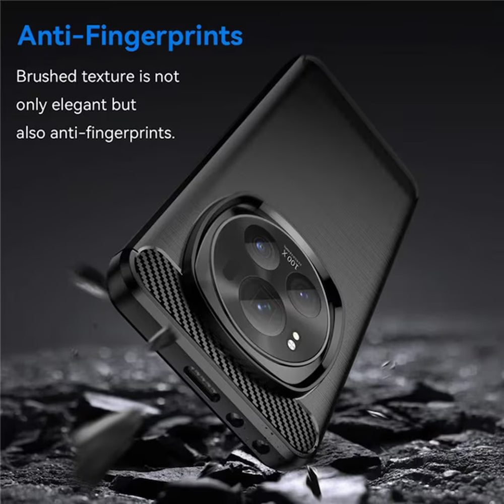 Deksel til Honor X9c Smart, Techsuit, Karbon, Svart