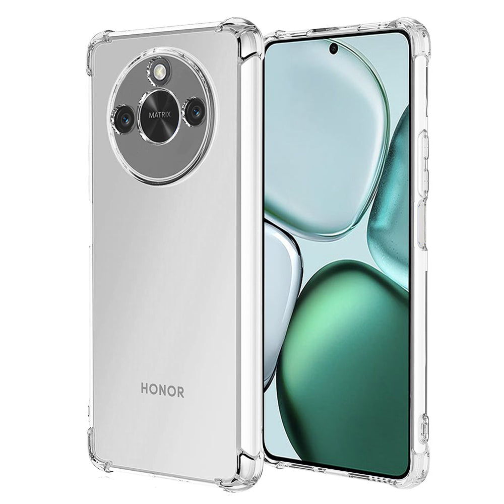 Deksel for Honor X9c Smart, Techsuit, Støtsikker Klar, Transparent