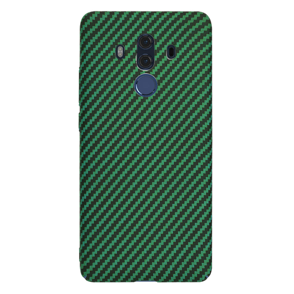 Deksel til Huawei Mate 10 Pro, Techsuit, Carbonite FiberShell, Grønn