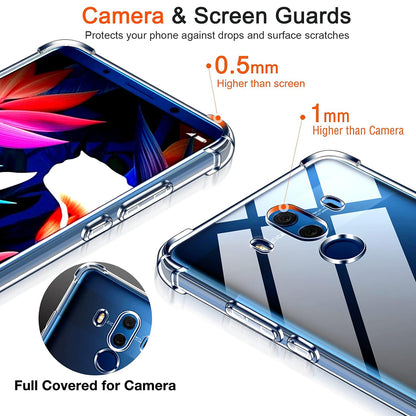 Deksel til Huawei Mate 10 Pro, Techsuit, Støtsikker Klar, Transparent