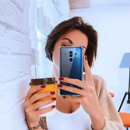 Deksel til Huawei Mate 10 Pro, Techsuit, Støtsikker Klar, Transparent