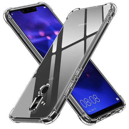 Deksel for Huawei Mate 20 Lite, Techsuit, Støtsikker Klar, Transparent