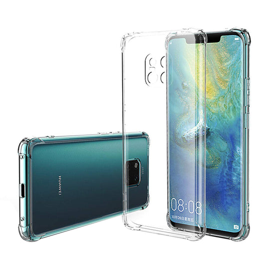 Deksel for Huawei Mate 20 Pro, Techsuit, Støtsikker Klar, Transparent