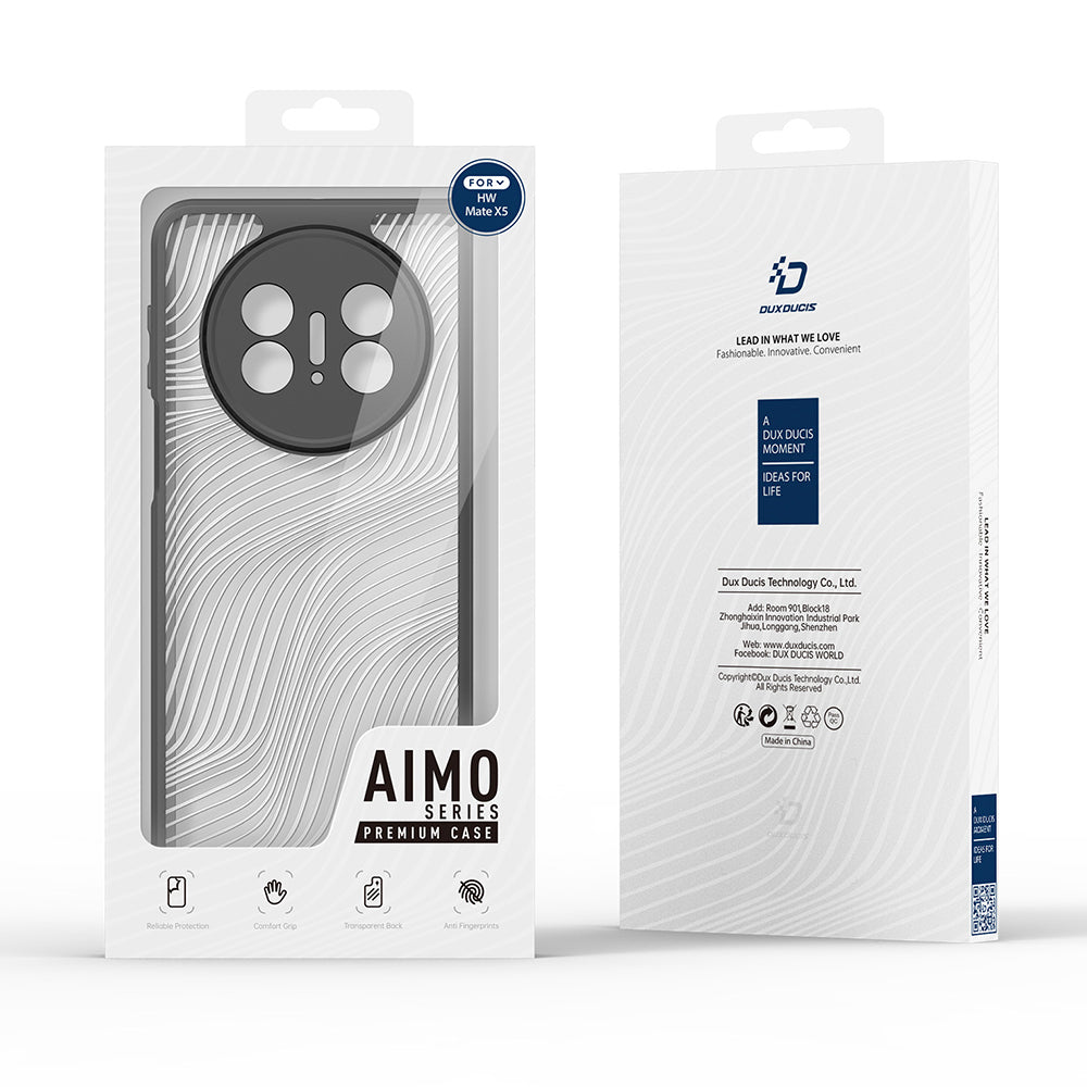 Deksel for Huawei Mate X5, DUX DUCIS, Aimo, Svart