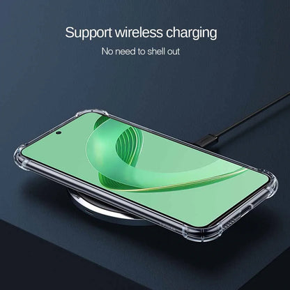 Deksel for Huawei nova 11 SE / nova 12 SE, Techsuit, Støtsikker Klar, Transparent
