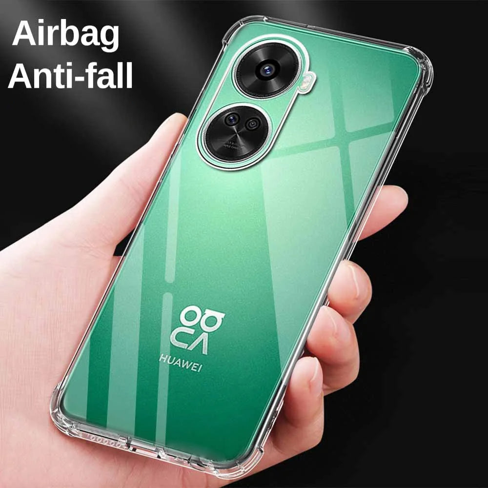 Deksel for Huawei nova 11 SE / nova 12 SE, Techsuit, Støtsikker Klar, Transparent