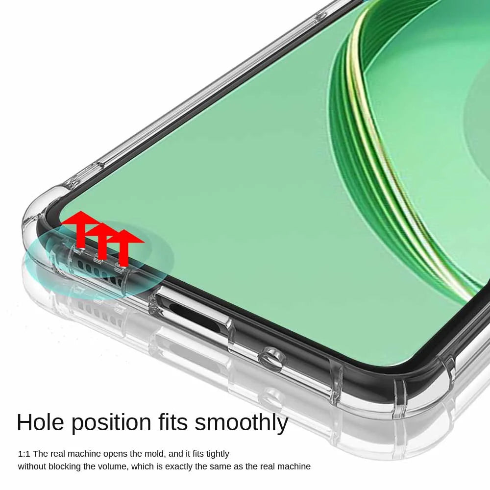 Deksel for Huawei nova 11 SE / nova 12 SE, Techsuit, Støtsikker Klar, Transparent