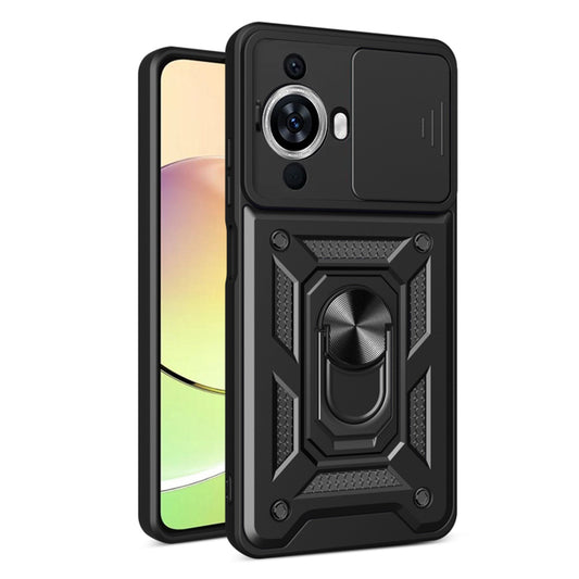 Deksel for Huawei nova 12s / nova 11, Techsuit, CamShield, Svart