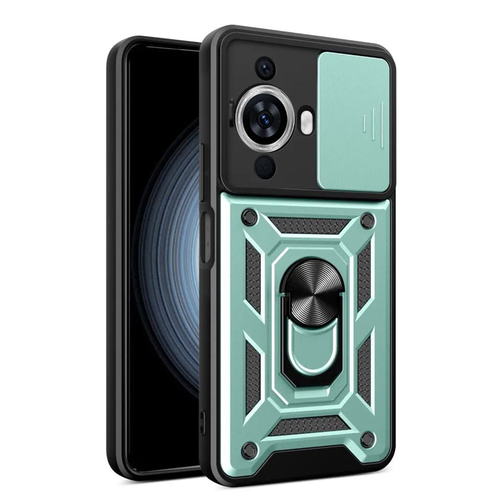 Deksel til Huawei nova 12s / nova 11, Techsuit, CamShield, Grønn