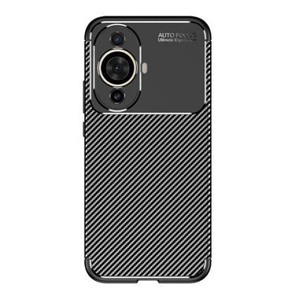 Deksel for Huawei nova 12s / nova 11, Techsuit, Karbonfiber, Svart