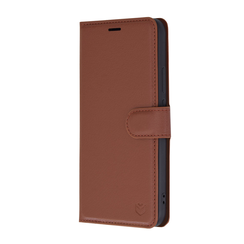Deksel for Huawei nova 12s / nova 11, Techsuit, Leather Folio, Brun