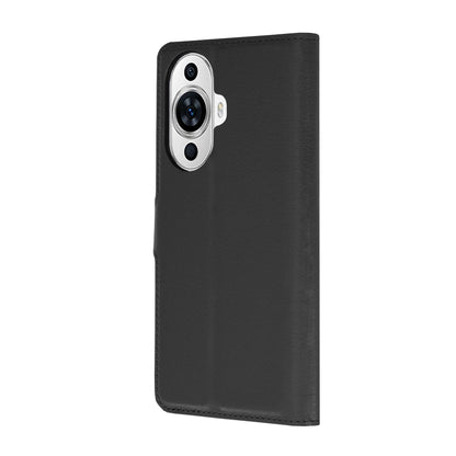 Deksel for Huawei nova 12s / nova 11, Techsuit, Leather Folio, Svart