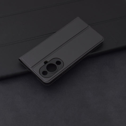 Deksel til Huawei nova 12s / nova 11, Techsuit, Magskin Book, Svart