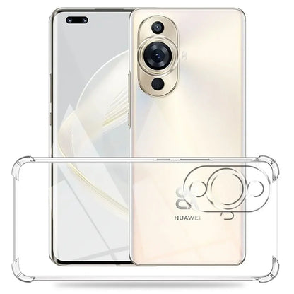 Deksel for Huawei nova 12s / nova 11, Techsuit, Støtsikker Klar, Transparent