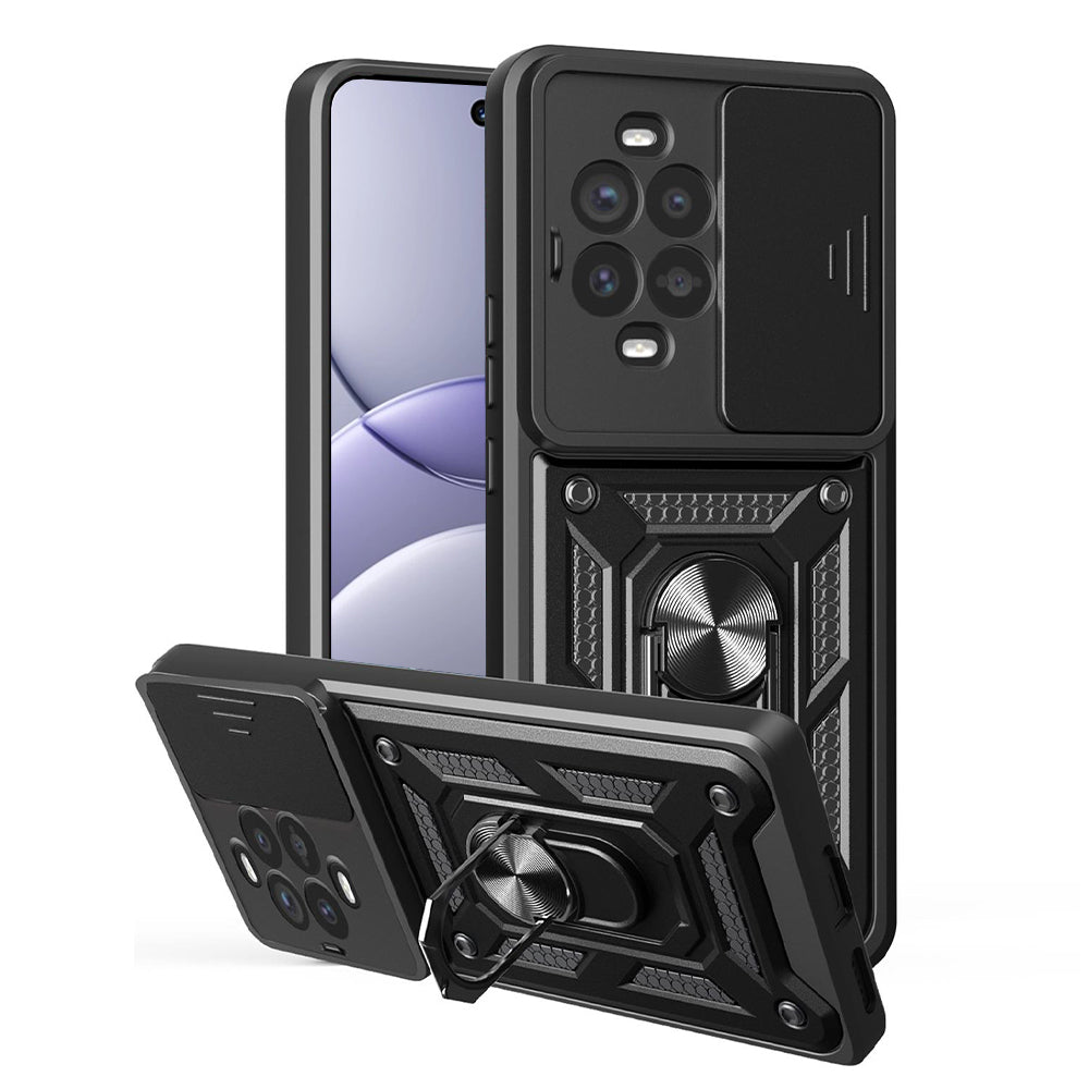Deksel til Huawei nova 13 Pro, Techsuit, CamShield, Svart