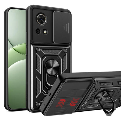 Deksel til Huawei nova 13, Techsuit, CamShield, Svart