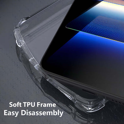 Deksel til Huawei nova 13, Techsuit, Støtsikker Klar, Transparent