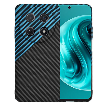 Deksel for Huawei nova 13i / nova 12i, Techsuit, Carbonite FiberShell, Svart Bleu