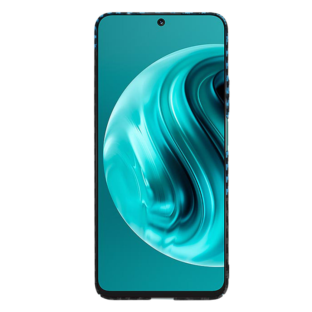 Deksel for Huawei nova 13i / nova 12i, Techsuit, Carbonite FiberShell, Svart Bleu