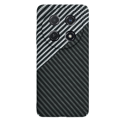 Deksel til Huawei nova 13i / nova 12i, Techsuit, Carbonite FiberShell, Svart Grå