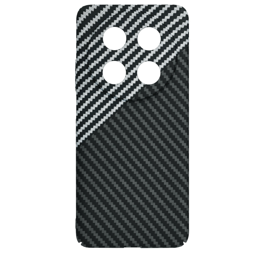 Deksel til Huawei nova 13i / nova 12i, Techsuit, Carbonite FiberShell, Svart Grå