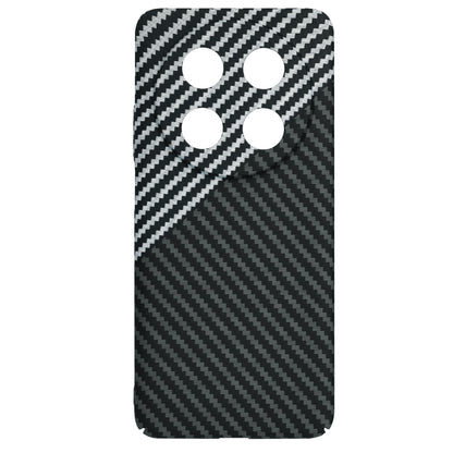 Deksel til Huawei nova 13i / nova 12i, Techsuit, Carbonite FiberShell, Svart Grå