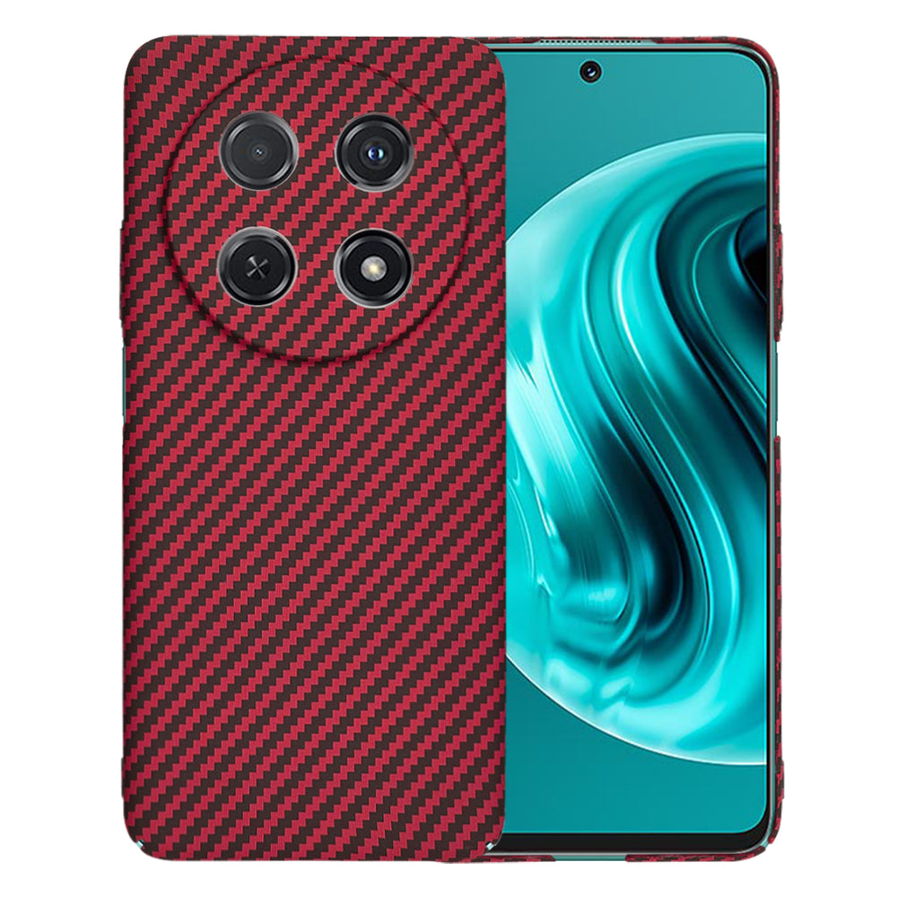 Deksel for Huawei nova 13i / nova 12i, Techsuit, Carbonite FiberShell, Rød