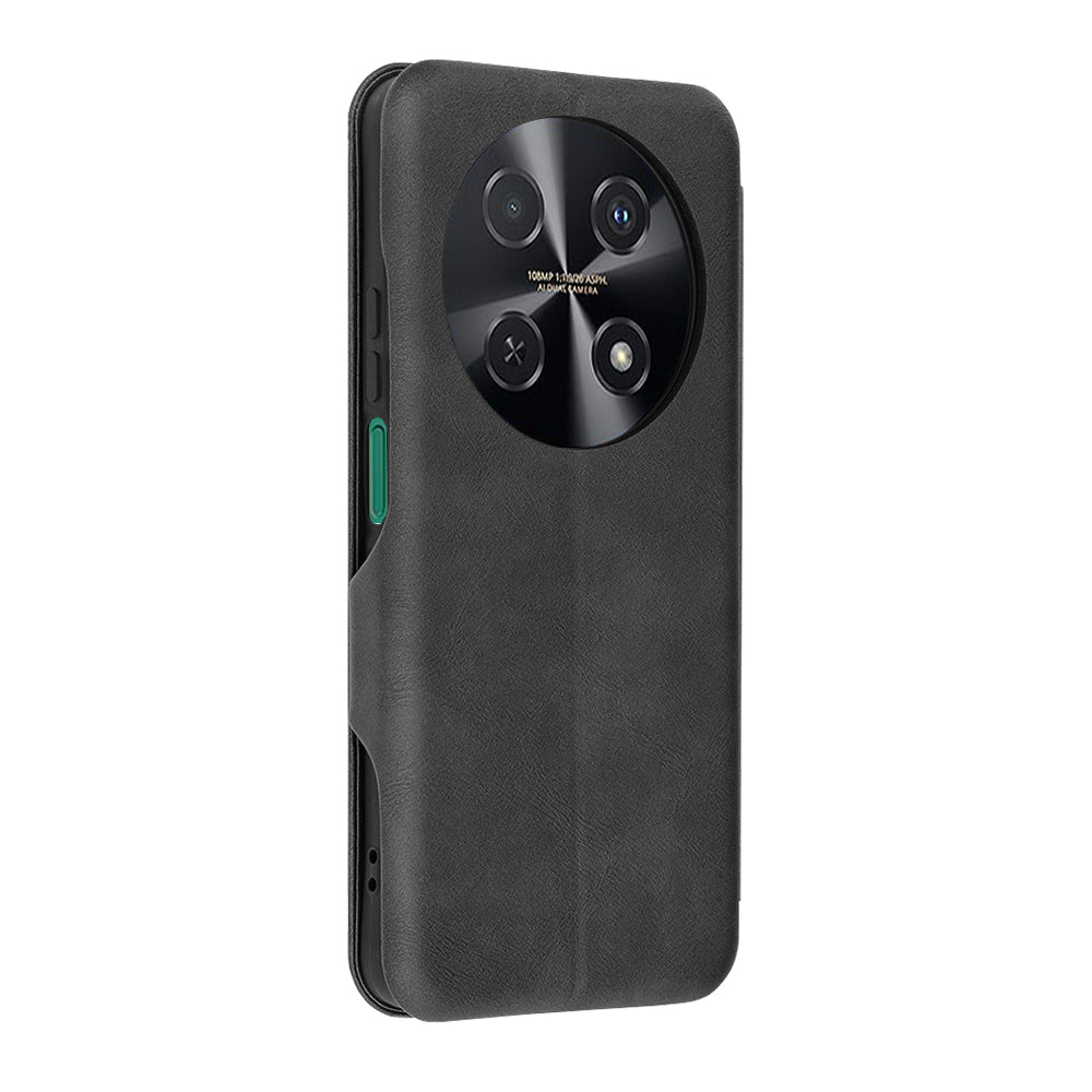 Deksel for Huawei nova 13i / nova 12i, Techsuit, Safe Wallet Plus, Svart