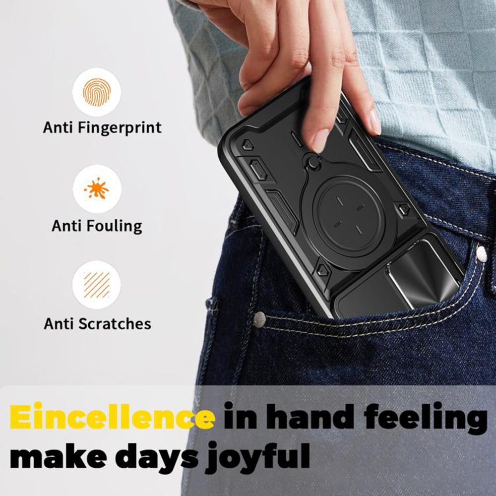 Deksel for Huawei nova 14 Pro, Techsuit, CamGuard Pro, Svart