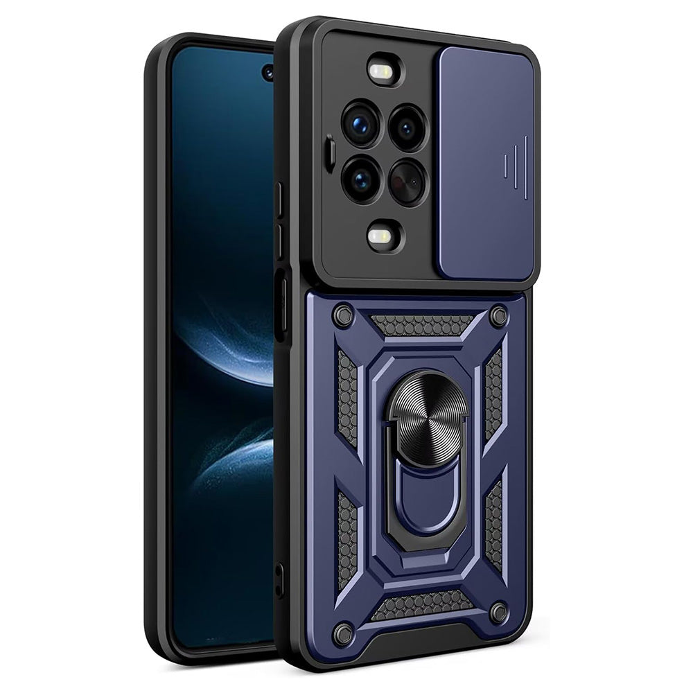 Deksel for Huawei nova 14 Pro, Techsuit, CamShield, Blå