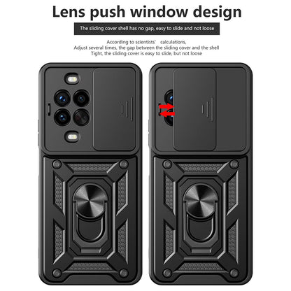 Deksel for Huawei nova 14 Pro, Techsuit, CamShield, Blå