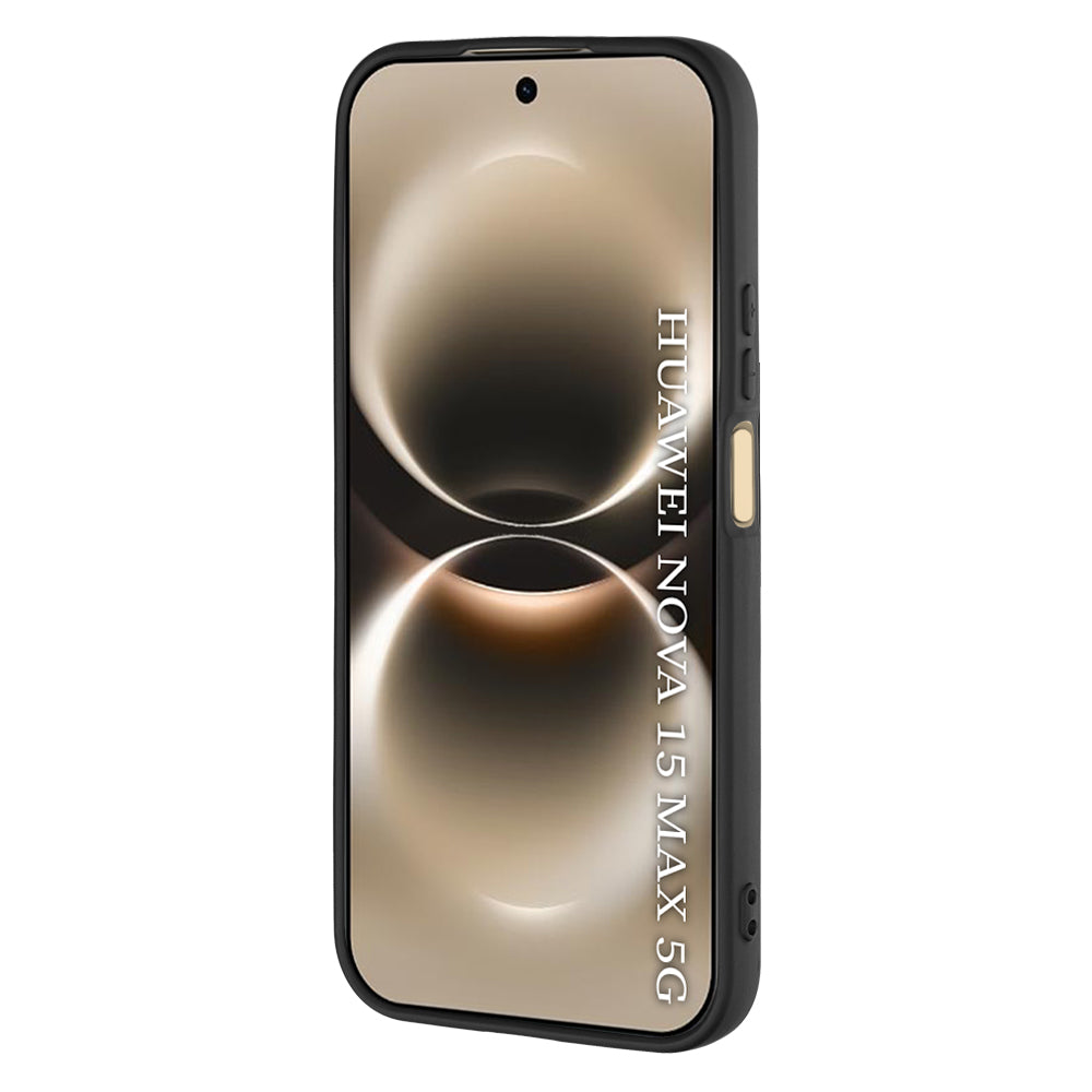 Deksel til Huawei nova 15 Max, Techsuit, SoftFlex, Svart