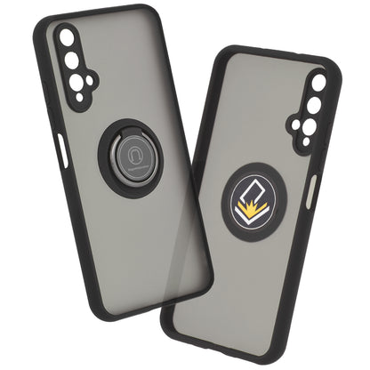 Deksel for Huawei nova 5T / Honor 20, Techsuit, Glinth, Svart