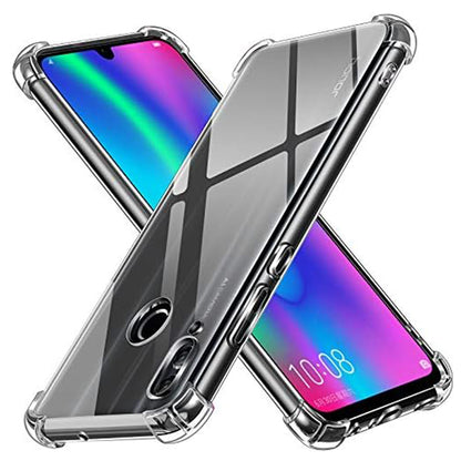 Deksel til Huawei P Smart (2019), Techsuit, Støtsikker Klar, Transparent
