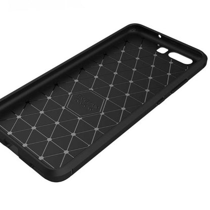 Deksel til Huawei P10 Plus, Techsuit, Karbon, Svart