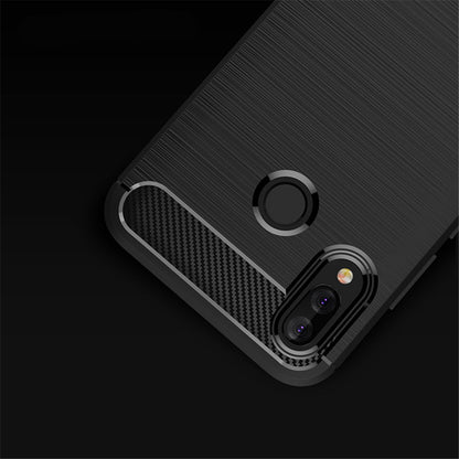 Deksel til Huawei P20 Lite, Techsuit, Karbon, Svart
