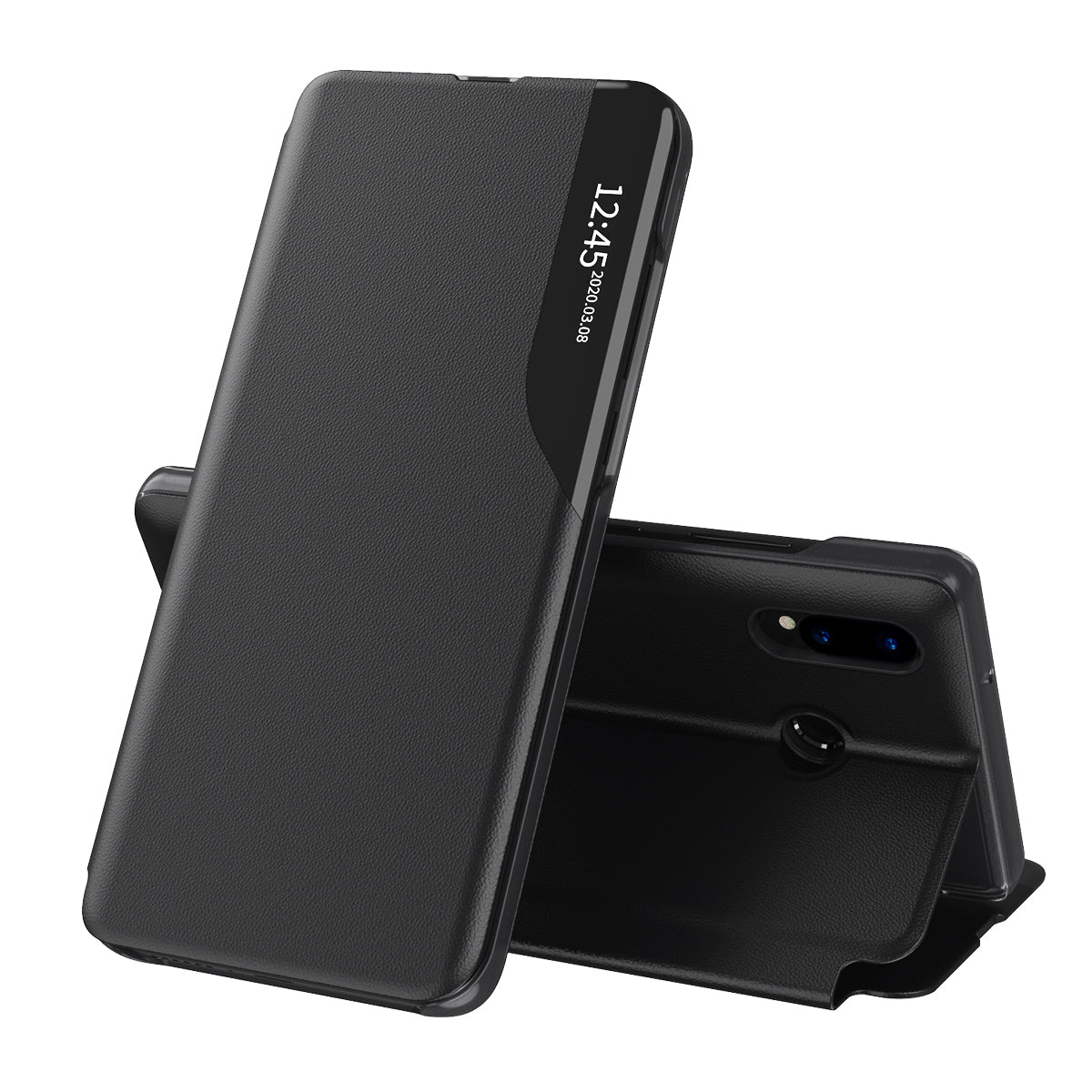 Deksel til Huawei P20 Lite, Techsuit, eFold, Svart